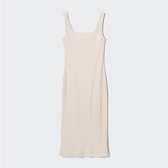 Uniqlo Dresses & Skirts - Uniqlo Ribbed Square Neck Sleeveless Dress | Size: Small
